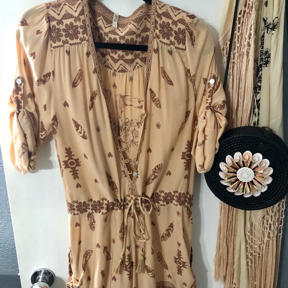Spell Skull Tribe Playsuit